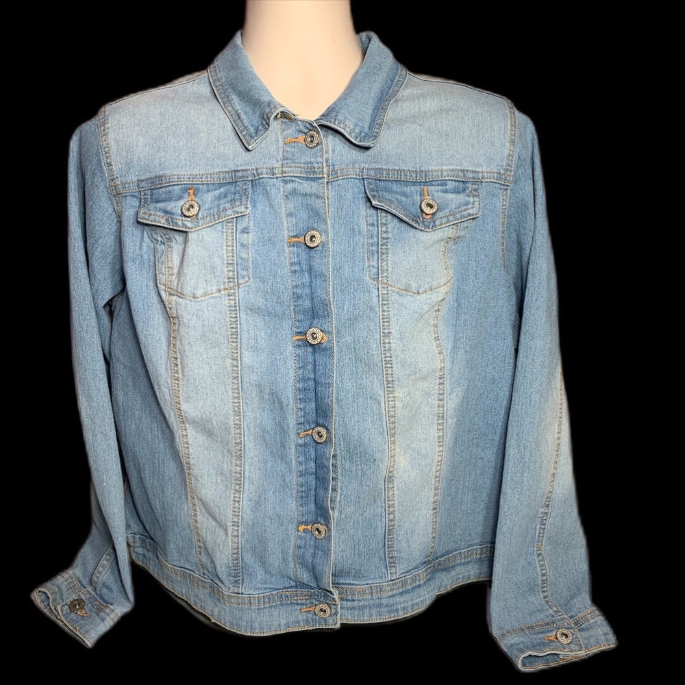 CATO  BLUE JEAN JACKET WOMEN 18/20